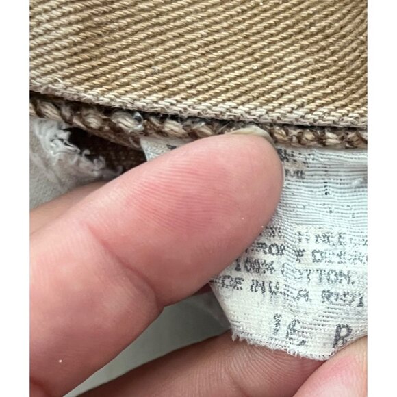 L.L. Bean Brown High Rise Jeans Relaxed Fit - Picture 7 of 9